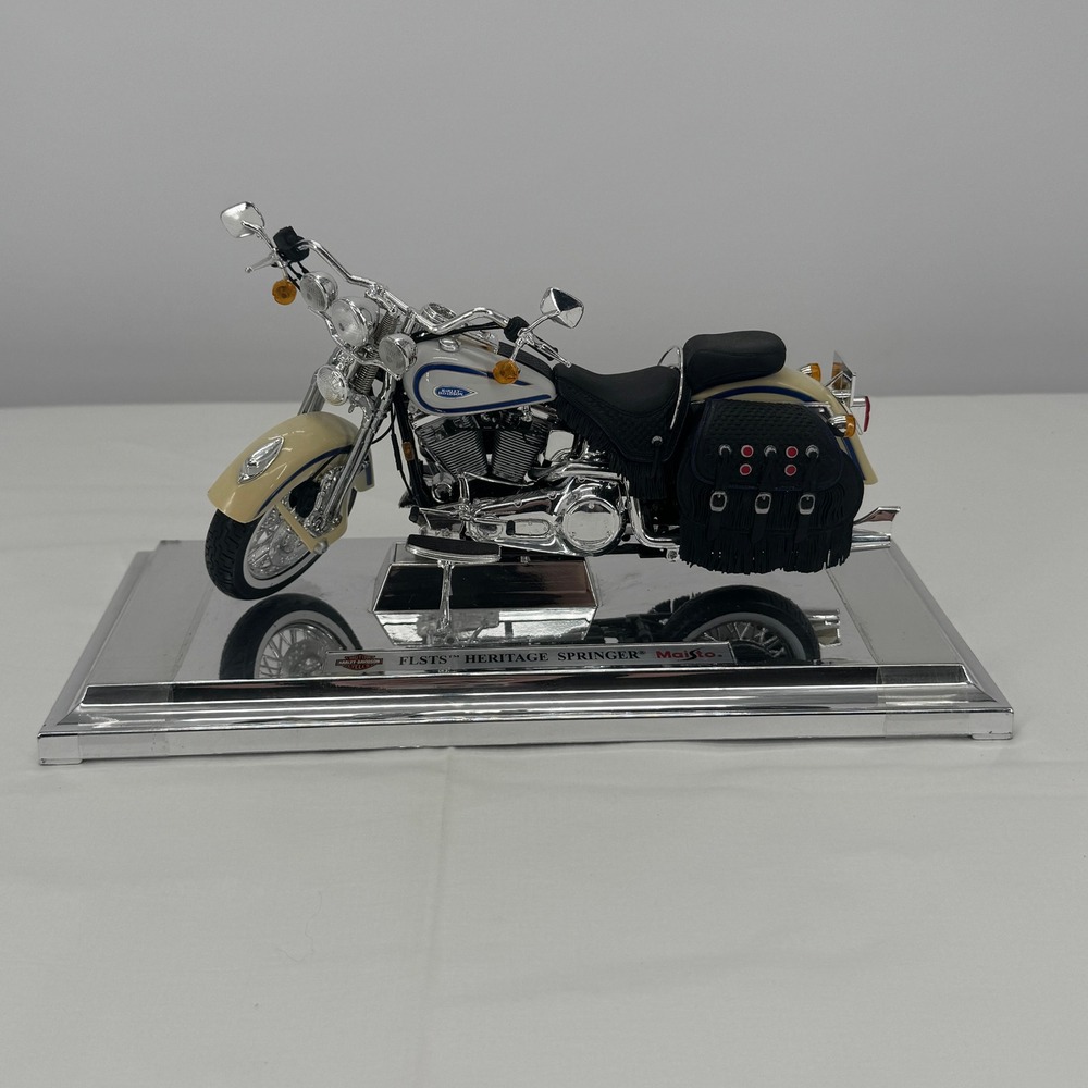 Maisto Harley-Davidson FLSTS Heritage Springer 1:10 Diecast Model Motorcycle